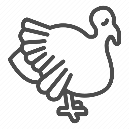 Turkey, bird, animal, farm, poultry, chicken, collection icon - Download on Iconfinder