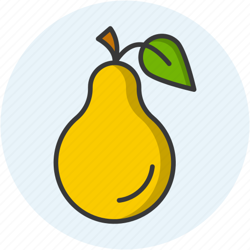 Pear, fruit, food, healthy, lemon, sweet, strawberry icon - Download on Iconfinder