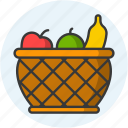 fruit basket, agriculture, bucket, food, drink, shop, ...
