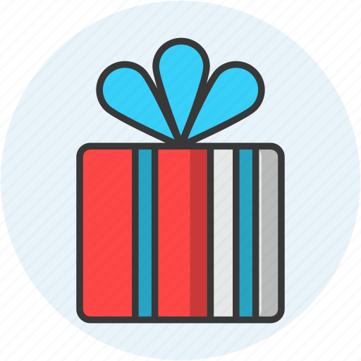 Gift box, gift, present, box, celebration, decoration, ... icon - Download on Iconfinder