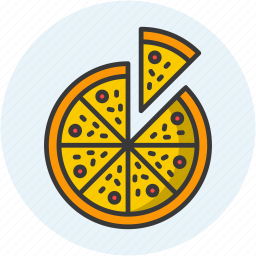 Pizza, food, fast-food, drink, sweet, meal, junk-food icon - Download on Iconfinder