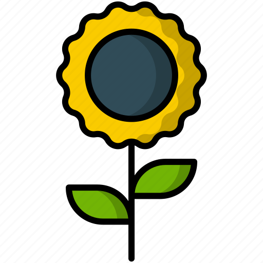 Sunflower, flower, nature, plant, blossom, spring, food icon - Download on Iconfinder