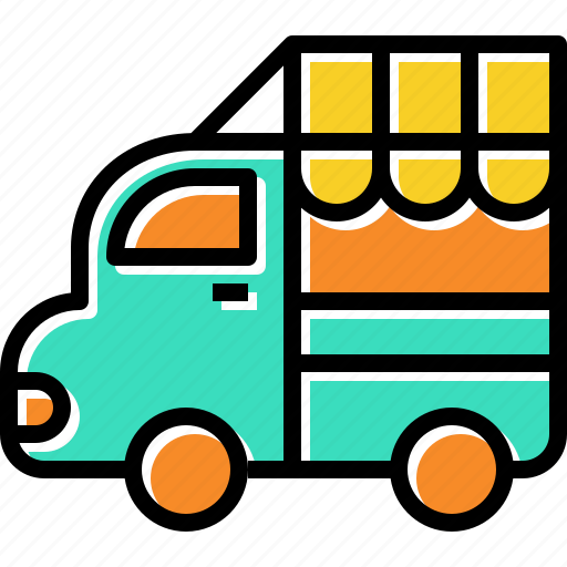 Food, sell, street, truck icon - Download on Iconfinder