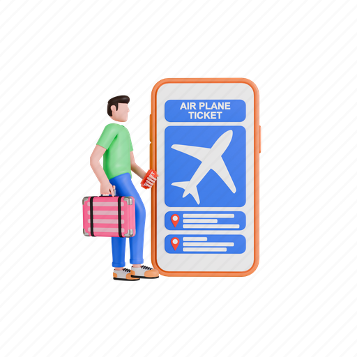 Ticket, travel, flight, trip, journey, destination, booking icon - Download on Iconfinder