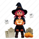 character, halloween, wizard, human, autumn, happy, celebrate, pumpkin 