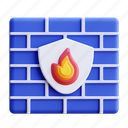 firewall, security system, fire, antivirus, protection, flame 