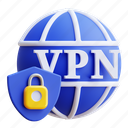 vpn, security, protection, internet, shield, connection, web lock, globe 