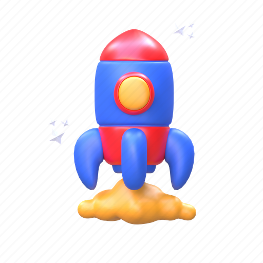 Startup, rocket, start, company, spaceship, marketing, idea 3D illustration - Download on Iconfinder