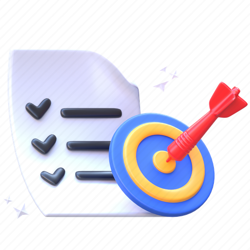 Target, arrow, bullseye, success, dartboard, marketing, seo 3D illustration - Download on Iconfinder