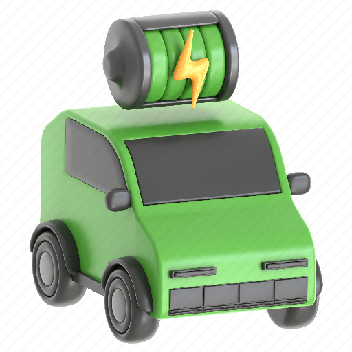 Electric, car, min 3D illustration - Download on Iconfinder