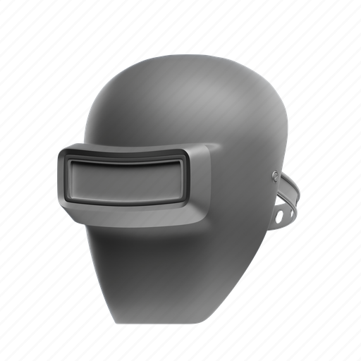 Welding, mask, protection, protector, welder, safety mask 3D illustration - Download on Iconfinder