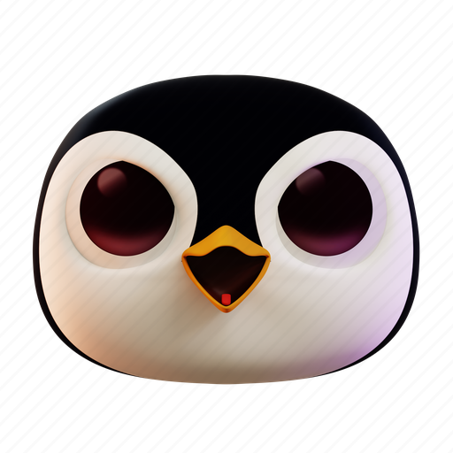Angry, penguin, emoji, emoticon, face, expression, unhappy icon - Download on Iconfinder