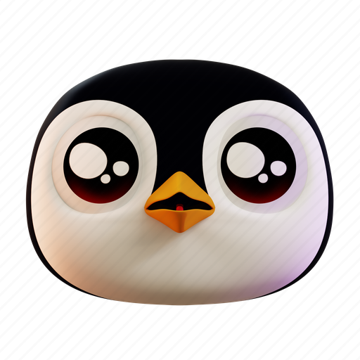 Sad, penguin, emoji, emoticon, cry, feeling, face icon - Download on Iconfinder