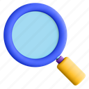 magnifying, glass, search, find