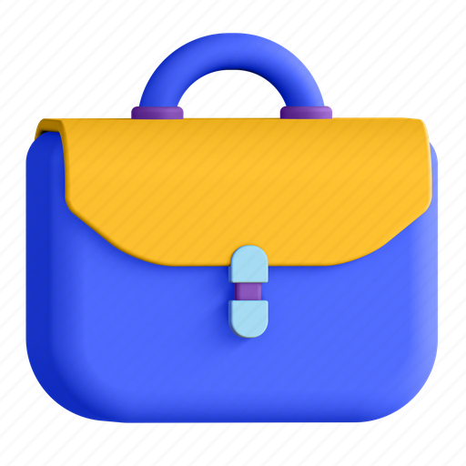 Briefcase, business 3D illustration - Download on Iconfinder