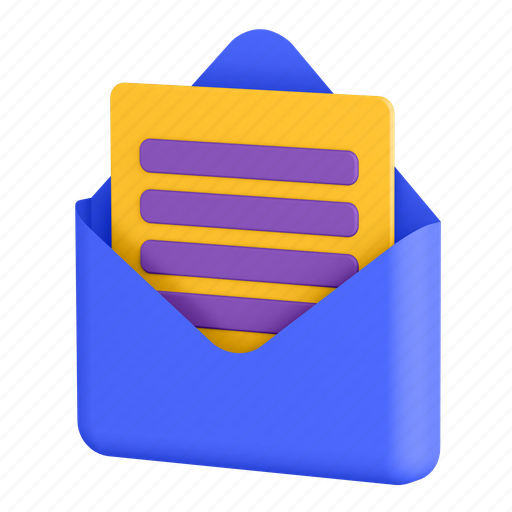 Email, message, letter, envelope, communication 3D illustration - Download on Iconfinder