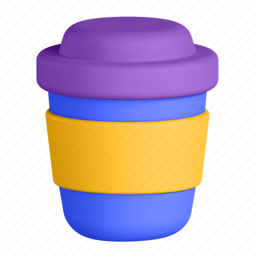 Paper, cup, coffee, drink, to go 3D illustration - Download on Iconfinder