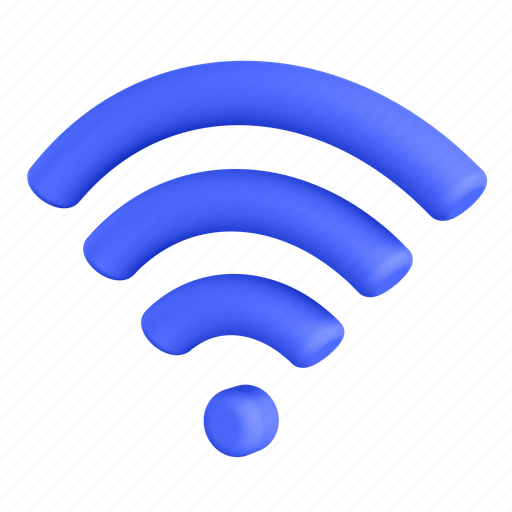 Wifi, internet, connection 3D illustration - Download on Iconfinder