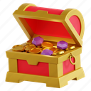 wealth, loot, hidden, pirates, treasure chest 