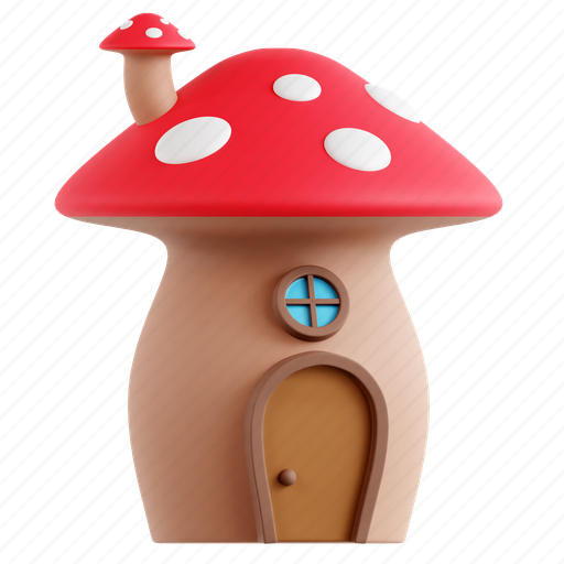 Mushroom, fairy ring, forest, whimsical, mystical 3D illustration - Download on Iconfinder