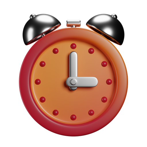 Alarm, clock, watch, timer, time 3D illustration - Free download