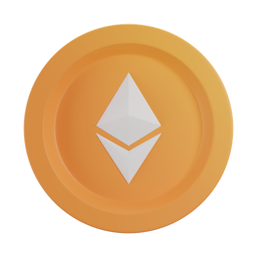 Cryptocurrency, currency, eth, ethereum 3D illustration - Free download