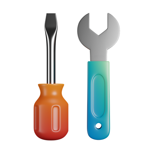 Tools, tool, wrench, screwdriver 3D illustration - Free download