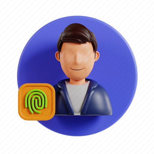 Recognition, biometric, face, scan, safety, security, scanner 3D illustration - Download on Iconfinder