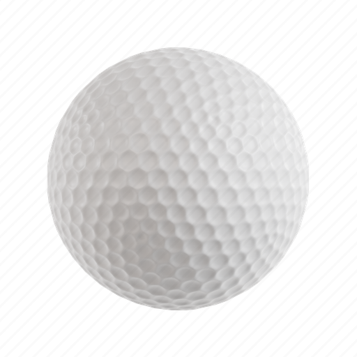 Ball, golf ball, golf gear, sport, birdie 3D illustration - Download on Iconfinder