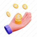 hand, gesture, finance, saving, money, buy, wallet, gold, coin 