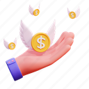 hand, gesture, finance, saving, money, buy, wallet, gold, coin 