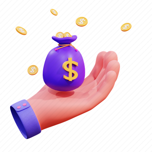 Hand, gesture, finance, saving, money, buy, wallet 3D illustration - Download on Iconfinder