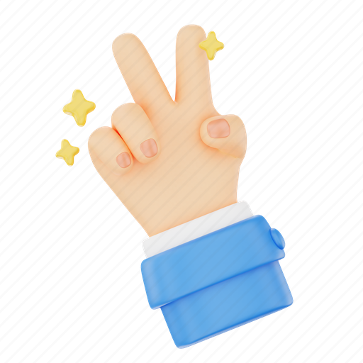 Peace, sign, gesture, hand, 3d, finger icon - Download on Iconfinder