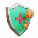 immune, shield, virus, healthcare, medical 
