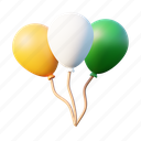 balloon, celebration, party, decoration, india, indian, independence day