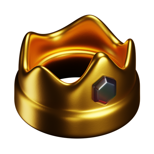 Crown, royal, queen, royal crown, royalty, king 3D illustration - Free download
