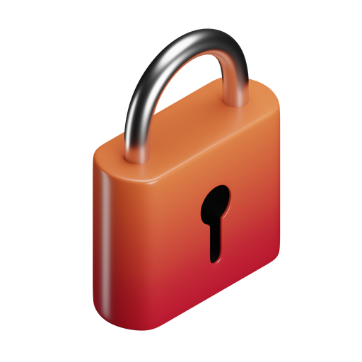 Lock, secure, bolt, security, padlock 3D illustration - Free download
