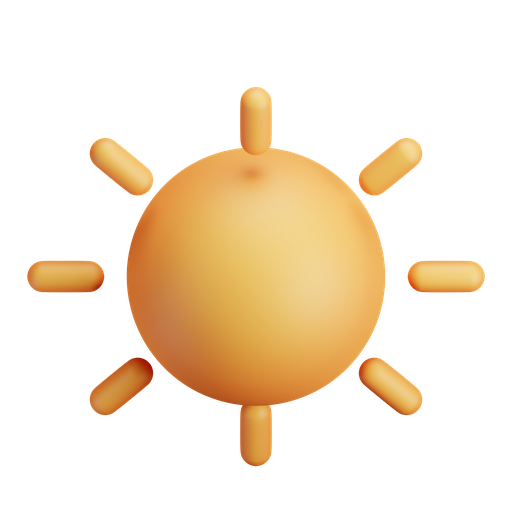 Sun, sunshine, summer, sunny 3D illustration - Free download
