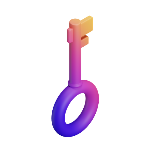 Key, lock, secure, unlock 3D illustration - Free download