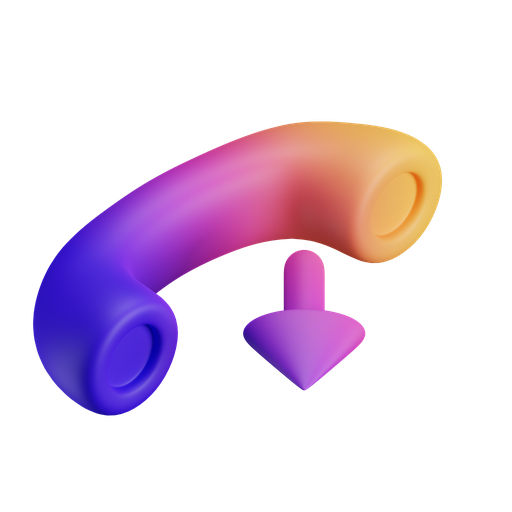 Outgoing, phone, call 3D illustration - Free download