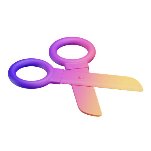 Scissor, cut, scissors 3D illustration - Free download