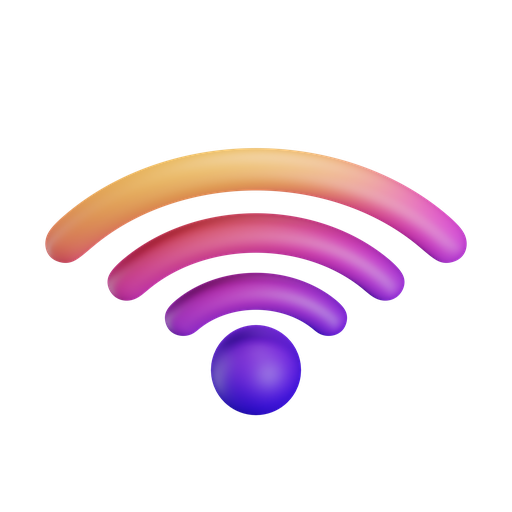 Wifi, wireless, signal, connection 3D illustration - Free download