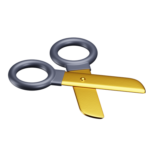 Scissor, iso, premium 3D illustration - Free download