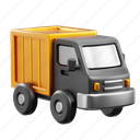 cargo, truck, delivery, box, transport, logistic, vehicle