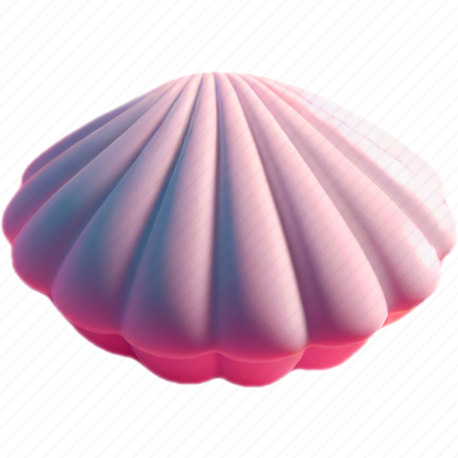 Shellfish, marine, sea, ocean, shell, beach 3D illustration - Download on Iconfinder