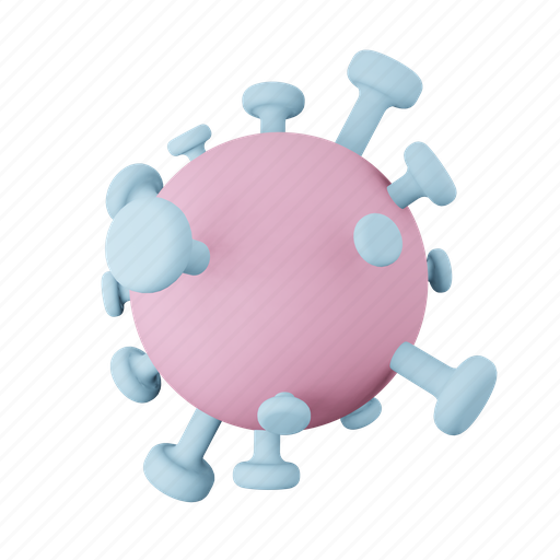 Coronavirus, virus, health, risk, illness, droplet, bactery 3D illustration - Download on Iconfinder