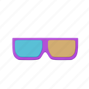 glasses, 3d goggles, 3d glasses, cinema glasses, movie, film, entertainment, cinema, goggles