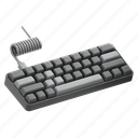 keyboard, office stuff, hardware, type, text, typing, key, computer, device, letter, music, technology