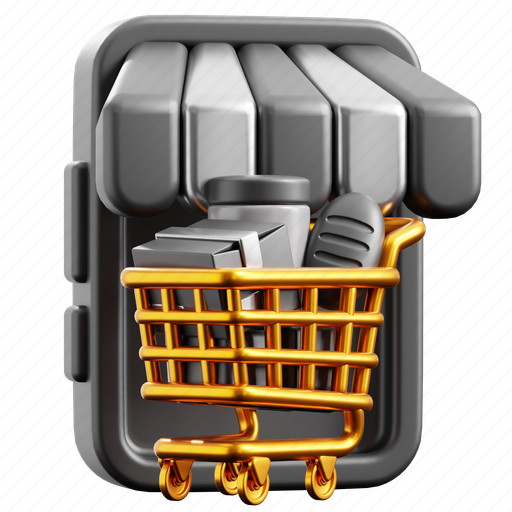 Online shop, ecommerce, store, cart, trolley, online, shopping icon - Download on Iconfinder