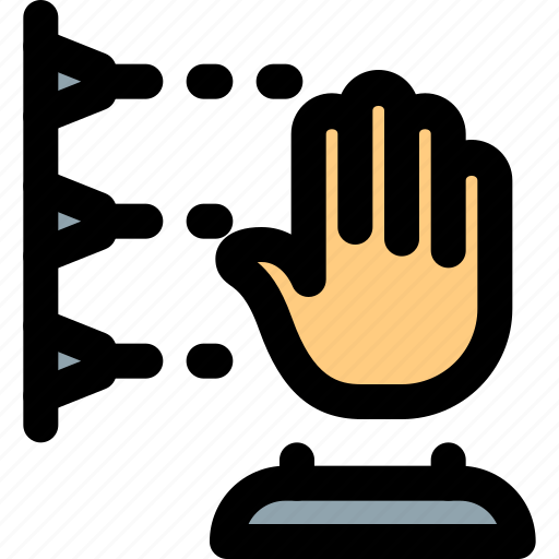 Hand, printing, process, technology icon - Download on Iconfinder
